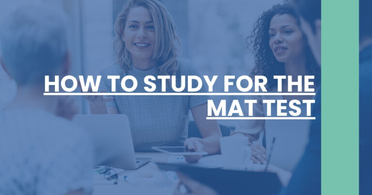 How To Study For The Mat Test Feature Image