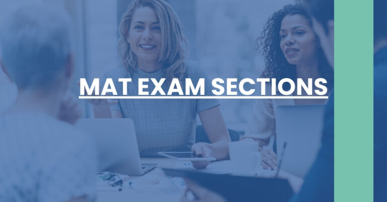 MAT Exam Sections Feature Image