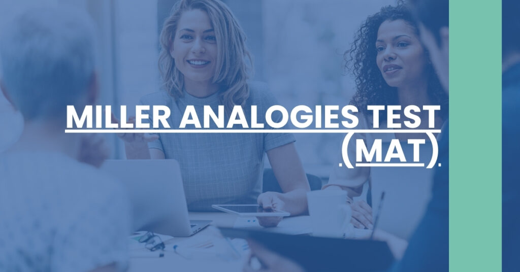 Miller Analogies Test (MAT) Feature Image
