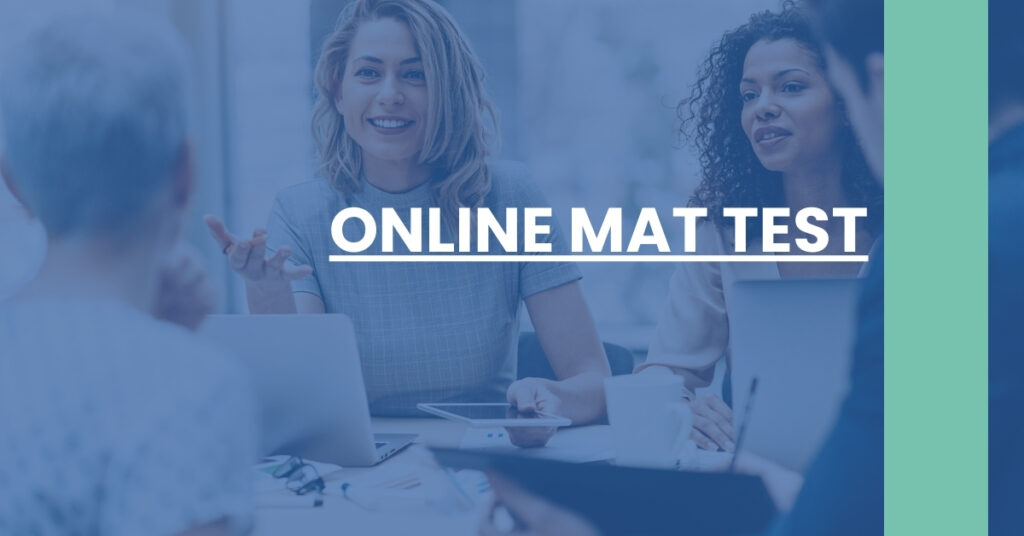 Online Mat Test Feature Image